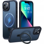 TORRAS iPhone 14 Manyetik Standl� K�l�f-Black
