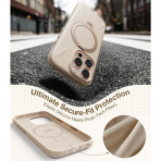 TORRAS iPhone 16 Pro Max Q3 Silikon Klf-Dune Beige