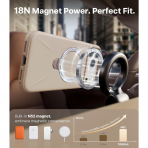 TORRAS iPhone 17 Pro Max Q3 Silikon Klf-Dune Beige