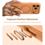 TORRAS iPhone 17 Pro Max Q3 Silikon Klf-Cosmic Orange