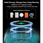 TORRAS iPhone 16 Pro Ostand Q3 Air K�l�f-Glacier Sprint