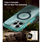 TORRAS iPhone 16 Pro Ostand Q3 Air K�l�f-Glacier Sprint