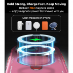 TORRAS iPhone 16 Pro Ostand Q3 Air K�l�f-Lava Red