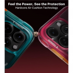 TORRAS iPhone 16 Pro Ostand Q3 Air K�l�f-Lava Red