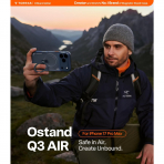 TORRAS iPhone 17 Pro Max Ostand Q3 Air Klf-Deep Blue