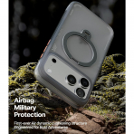 TORRAS iPhone 17 Pro Max Ostand Q3 Air Klf-Shadow Black