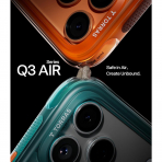 TORRAS iPhone 17 Pro Max Ostand Q3 Air Klf-Cosmic Orange