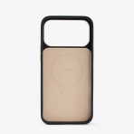 TORRAS iPhone 17 Pro Max Ostand Q3 VegSkin Klf-Amber Brown