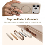 TORRAS iPhone 17 Pro Q3 Silikon Klf-Dune Beige