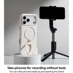 TORRAS iPhone 17 Pro Q3 Silikon Klf-Light Ivory