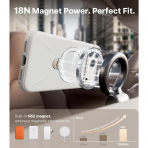 TORRAS iPhone 17 Pro Q3 Silikon Klf-Light Ivory