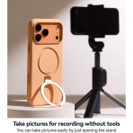 TORRAS iPhone 17 Pro Q3 Silikon Klf-Orange