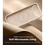 TORRAS iPhone Air Q3 Silikon Klf-Light Ivory