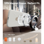 TORRAS iPhone Air Q3 Silikon Klf-Light Ivory