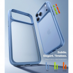 TORRAS iPhone 18 Pro Max Darbeye Dayan�kl� K�l�f-Glacier Blue