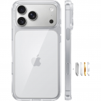 TORRAS iPhone 18 Pro Max Darbeye Dayan�kl� K�l�f-Clear