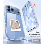 TORRAS iPhone 18 Pro Max Darbeye Dayan�kl� K�l�f-Clear