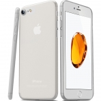 TOZO Apple iPhone 7 Hard Bumper Klf- Frost White