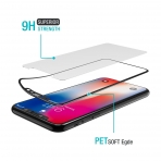 TOZO Apple iPhone X Cam Ekran Koruyucu (Siyah/2 Adet)