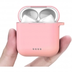 TOZO T6 Airpods Silikon Anahtarlkl Klf-Pink