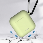 TOZO T6 Airpods Silikon Anahtarlkl Klf-Green