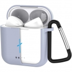 TOZO T6 Airpods Silikon Anahtarlkl Klf-Sky Blue