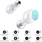 TOZO T6 Wireless Kulak i Kulaklk-White