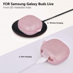 VISOOM Galaxy Buds FE/Buds2 Pro Klf -Rose Gold