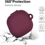 VISOOM Galaxy Buds FE/Buds2 Pro Klf -Burgundy