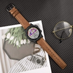 TRUMiRR Garmin Fenix 7/6 Deri Kay-Brown