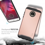 TUDIA Moto Z2 Play Klf-Rose Gold