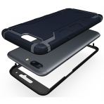 TUDIA OnePlus 5 Omnix Klf/Ekran Koruyucu-Navy Blue