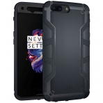 TUDIA OnePlus 5 Omnix Klf/Ekran Koruyucu-Navy Blue