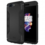 TUDIA OnePlus 5 Omnix Klf/Ekran Koruyucu-Matte Black