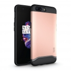 TUDIA OnePlus 5 Slim-Fit Klf-Rose Gold
