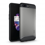 TUDIA OnePlus 5 Slim-Fit Klf-Metallic Slate