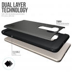 TUDIA ZenFone 3 Deluxe Slim Fit Klf-Metallic Slate
