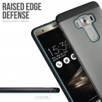 TUDIA ZenFone 3 Deluxe Slim Fit Klf-Metallic Slate