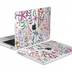 TWOLSKOO MacBook Air Koruyucu Klf (13.6 in)(2022)-Tiny Flowers