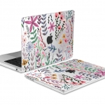 TWOLSKOO MacBook Air Koruyucu Klf (15 in)(2023)-Tiny Flowers