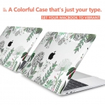 TWOLSKOO MacBook Pro Koruyucu Klf (14 in)(2021)-Garden Floral