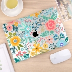 TWOLSKOO MacBook Pro Koruyucu Klf (16 in)(2021)-Abstract Flower