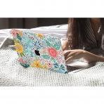 TWOLSKOO MacBook Pro Koruyucu Klf (16 in)(2021)-Abstract Flower