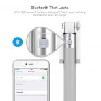 TaoTronics Bluetooth Selfie ubuu-White