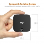 TaoTronics TT-BA09 Bluetooth Alc/Verici 3.5mm Kablosuz Adaptr