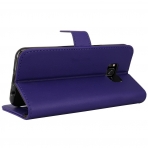 Tauri Galaxy S8 Plus Kickstand Deri C�zdan K�l�f-Purple