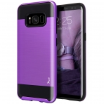 Tauri Samsung Galaxy S8 Slim Hybrid Armor Klf-Purple