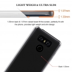 Tauri LG G6 Ultra �nce Esnek K�l�f-Clear