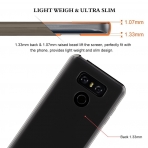 Tauri LG G6 Ultra �nce Esnek K�l�f-Smoke Black