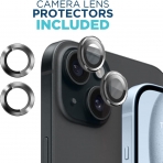 Tech Armor Apple iPhone 15 Cam Ekran Koruyucu(3 adet)